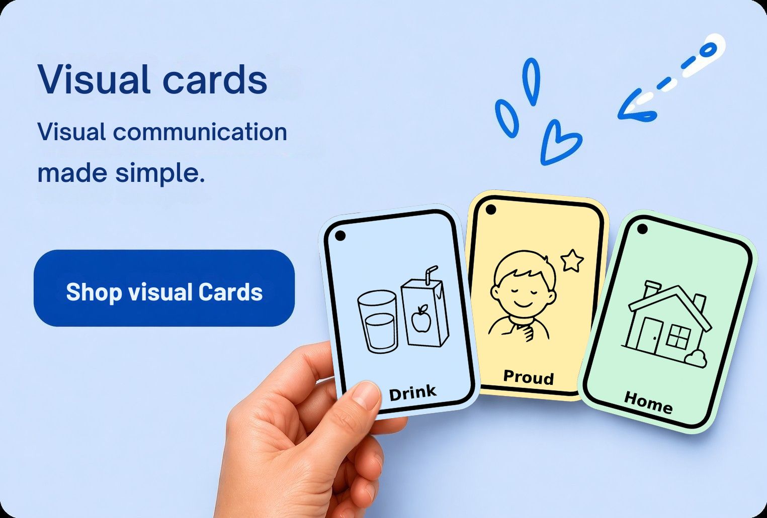 visual communication cards