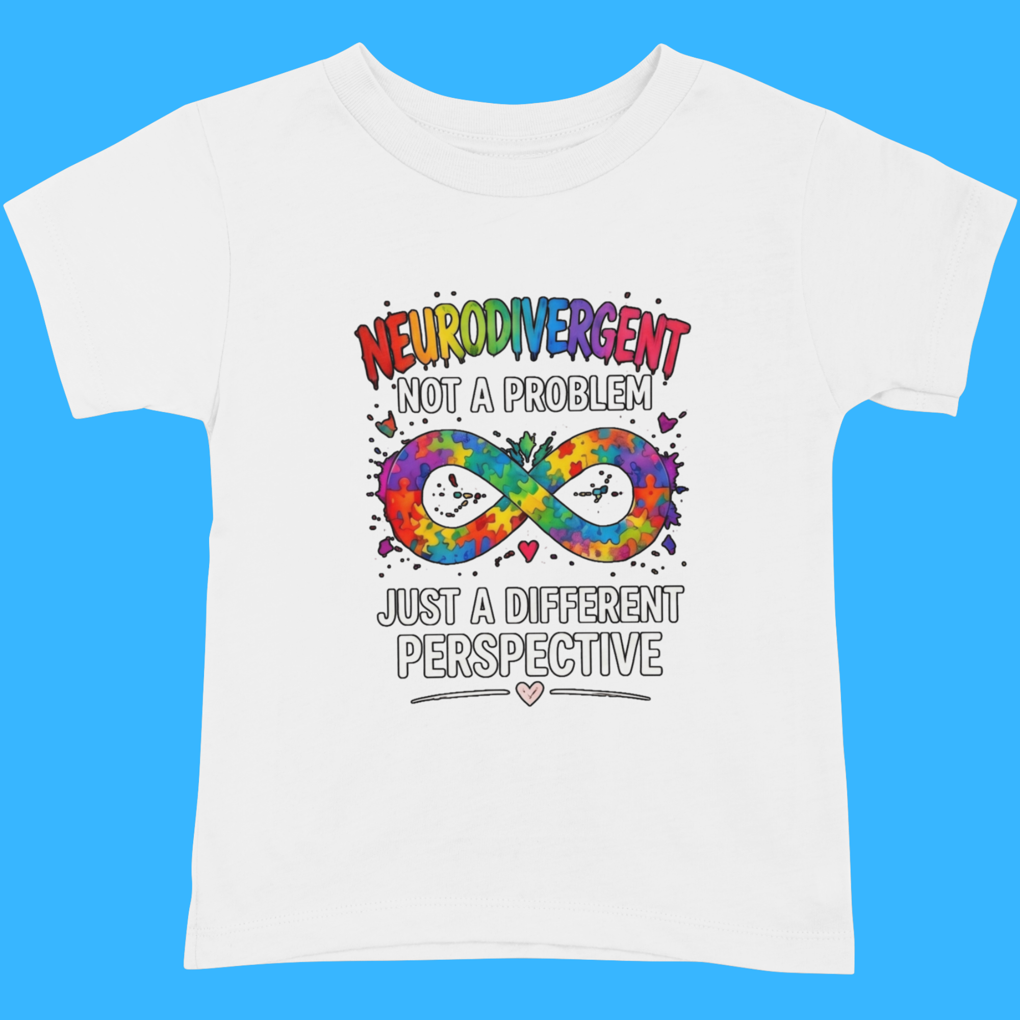 Neurodivergent Not A Problem Shine Wear t-shirt preview
